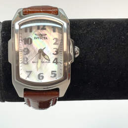Designer Invicta 5168 Adjustable Strap Rectangle Dial Analog Wristwatch