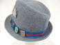 Disney Parks American Legend Mickey Mouse Adult Fedora Hat w/ Enamel Trading Pins image number 2