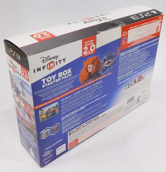 Sealed Disney Infinity 2.0 Toy Box Starter Pack PS3 Kids Game Bundle image number 2