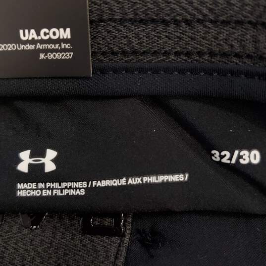 Under Armour Men Black Athletic Pants 32/30 NWT image number 3