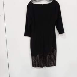 Calvin Klein Beaded 3/4 Sleeved Dress Size 14 alternative image