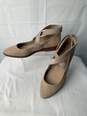 Anne Klein Women Beige Suede Strap Flat Shoe Size 8.5 M IOB image number 4