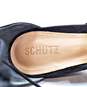 Women's Schutz Suede Lace Up Pointed Toe Wedges, Size 9.5 image number 8