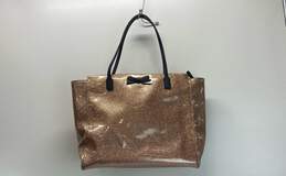 Kate Spade Mavis Street Taden Rose Gold Glitter PVC Tote Bag alternative image