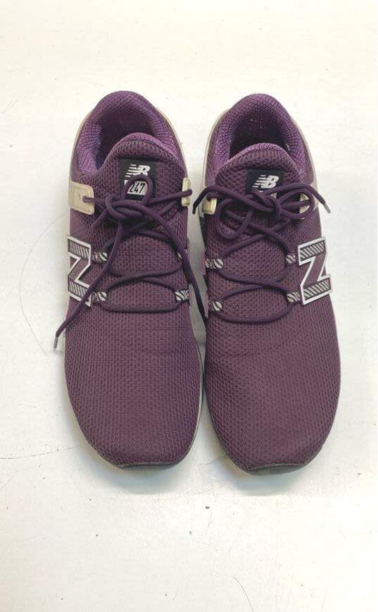 Adidas New Balance 247 v2 Deconstructed Purple Athletic Shoes Men's Size 11 image number 5