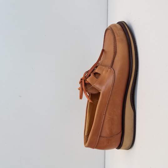 Bruno Cannes Dress Shoes Light Brown Men's Size 7 image number 1