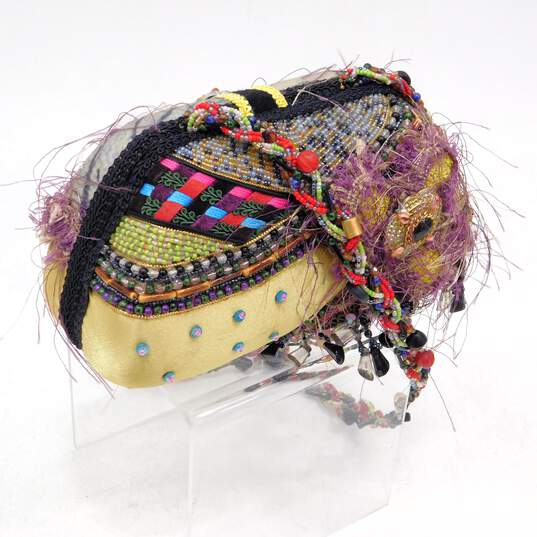 Mary Frances Handbag Crossbody Bag Purse Beaded Feather Accents image number 3