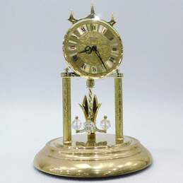 Vintage Bulova Glass Dome Mantel Clock