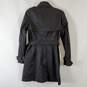 H&M Women's Black Trench Coat SZ 4 NWT image number 8