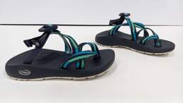 Chaco Blue, Green, Black Sandals Women's Size 6M