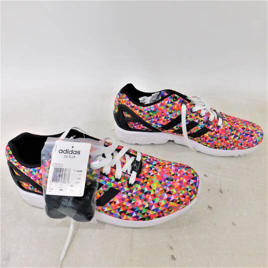 adidas ZX Flux Multi-Color Prism Men's Shoes Size 11.5 image number 2