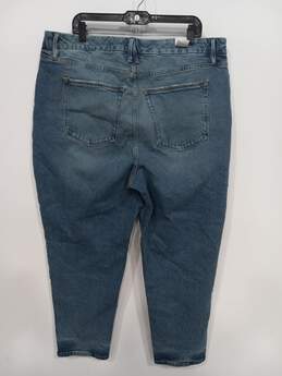 Women's Good American Cropped Jeans Sz 18 NWT alternative image