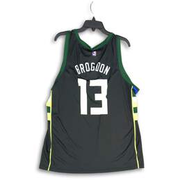 NWT Nike Mens Green Black Milwaukee Bucks Malcolm Brogdon #13 NBA Jersey Size L alternative image