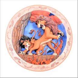 Disney Store The Lion King The Battle To Be King Limited Ed. 3D Collector Plate alternative image