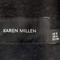 Karen Millen Women Black Coat Sz 4 image number 3