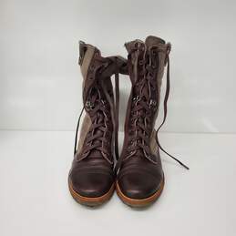 Diane Von Furstenberg Alexia WN's Combat Boots Size 6.5