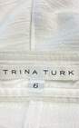 Trina Turk White Shorts - Size 6 image number 3