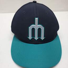 2x Seattle Mariners Baseball Hats Mid Fit Adjustable and 6 & 7/8ths alternative image