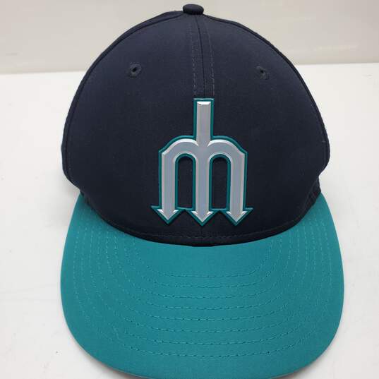 2x Seattle Mariners Baseball Hats Mid Fit Adjustable and 6 & 7/8ths image number 2