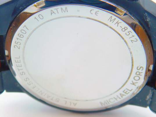Men's Michael Kors Dylan MK-8512 Black Dial Chronograph Watch image number 3