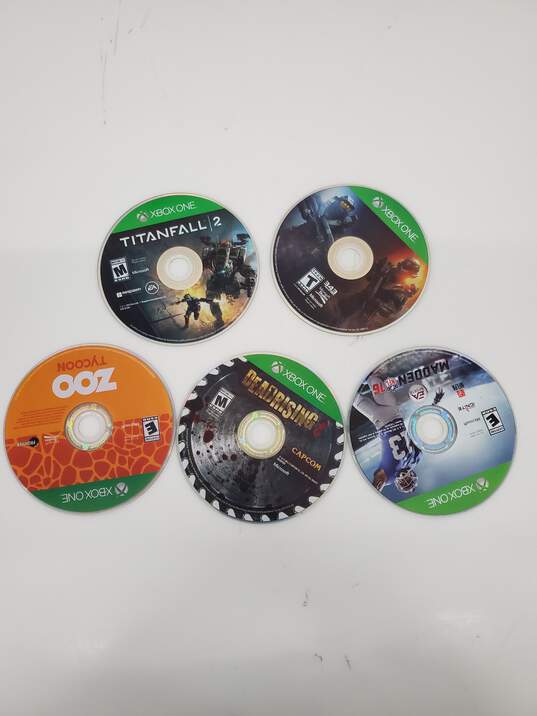 Lot of 5 Xbox one Game Disc ( ZOO) untested image number 3
