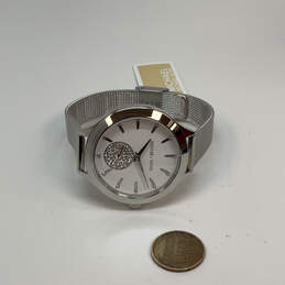 Designer Michael Kors MK-3919 Silver-Tone White Dial Analog Wristwatch alternative image