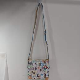 Women's Multicolor Leather Zip Inner Pockets Disney Themed Crossbody Bag alternative image