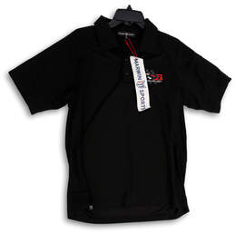 NWT Mens Black DSR Tony Schumacher Racing-NHRA Short Sleeve Polo Shirt Sz M