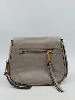 Authentic Marc Jacobs Taupe Saddle Bag