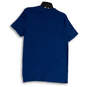 Womens Blue Short Sleeve Split Neck Graphic Pullover T-Shirt Size Small image number 2