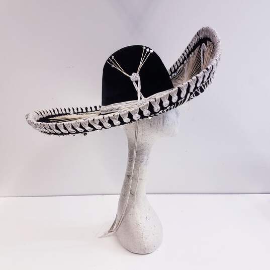 Pigalle Mariachi Hat Black/Silver image number 2
