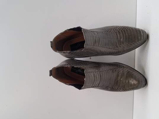 Giorgio Brutini Shoes Jarret Brown Snakeskin Ankle Boots Men's Size 8M image number 6