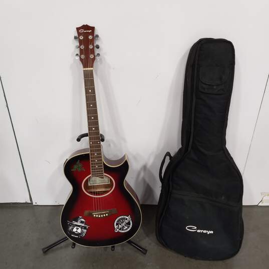 Caraya Acoustic Guitar with Case image number 1