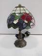 Small Stained Glass Portable Lamp image number 1