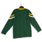 Mens Green Yellow Green Bay Packers Long Sleeve Pullover T-Shirt Size Large image number 2
