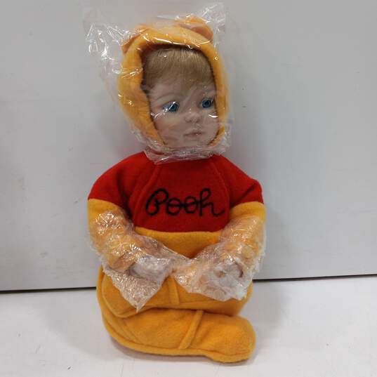 The Ashton -Drake Galleries Winne the Pooh Costume Kid Doll image number 3