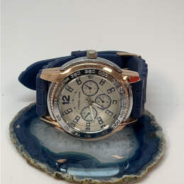 Designer Michael Kors Two-Tone Chronograph Round Dial Analog Wristwatch