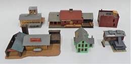 Lot of Model Train Scale Buildings