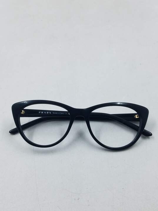 Prada Black Cat Eye Eyeglasses image number 1