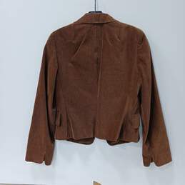 A-K-R-I-S- Punto Brown Corduroy Blazer (No Size Found) alternative image