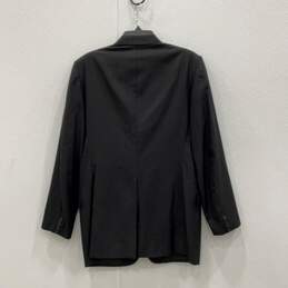 Dior Mens Black Long Sleeve Notch Lapel Two Button Blazer Size 52 With COA alternative image