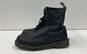 Dr. Martens Leather 1460 Matte Combat Boots Black 7 image number 3