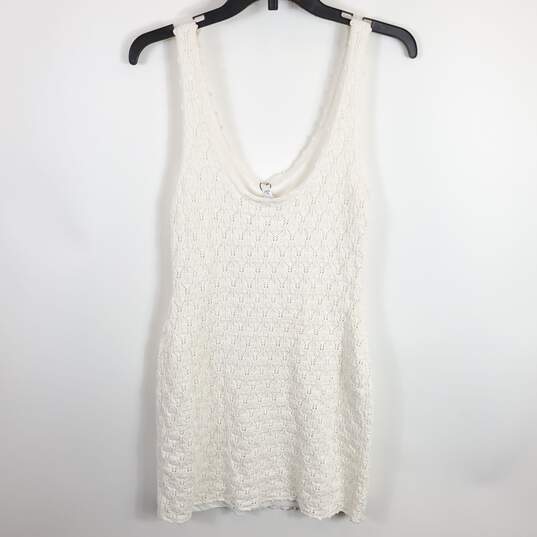 Steve Madden Women Ivory Knitted Dress L NWT image number 2