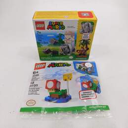 Sealed Lego Super Mario 30385 Mushroom Surprise 71420 Rambi Rhino Building Sets