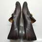 AUTHENTICATED MEN'S GUCCI STRIPE HORSEBIT LOAFERS SZ 12 image number 2