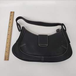 Tod's Black Pebble Leather Handbag Purse alternative image