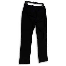 Womens Black Denim Dark Wash Pockets Stretch Straight Leg Jeans Size 6 alternative image