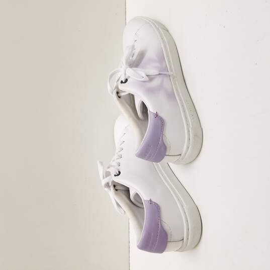 Ted Baker Men's White Purple Flower Sneaker Size 8.5 image number 4