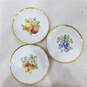 Hutschenreuther Bavaria Selb Fruits & Flowers Lunch Salad Plates image number 3