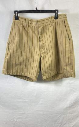 Supreme Brown Stripe Shorts - Size 34